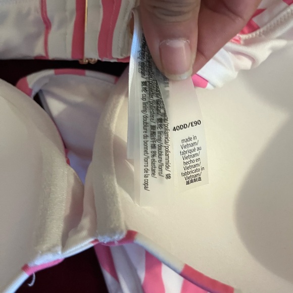 Victoria’s Secret Pink Stripe 2 piece Bathing Suit - Picture 4 of 5